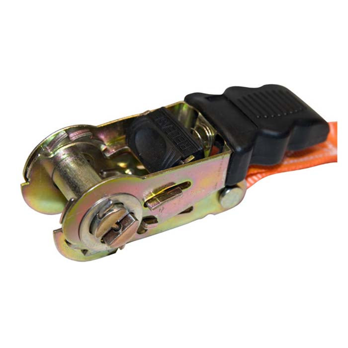 Correa para equipaje 500 cm 25 mm con hebilla de clic, 2 ganchos TüV/GS