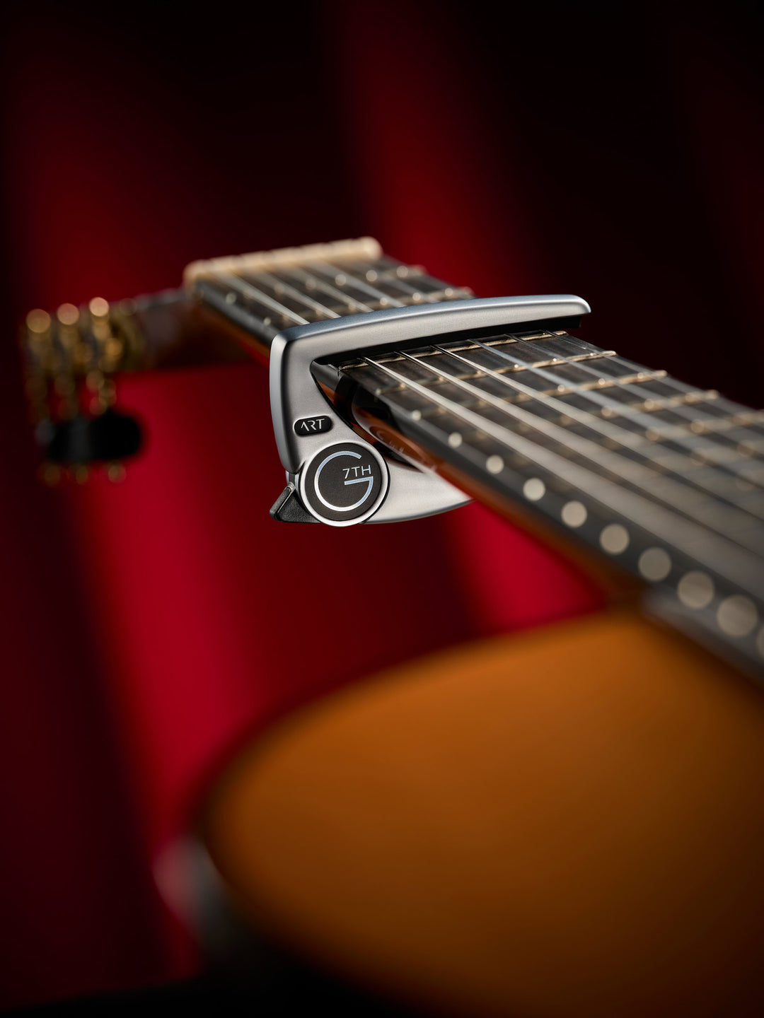 G7th Capo Performance - Guitarra clásica, plateado (C83013)