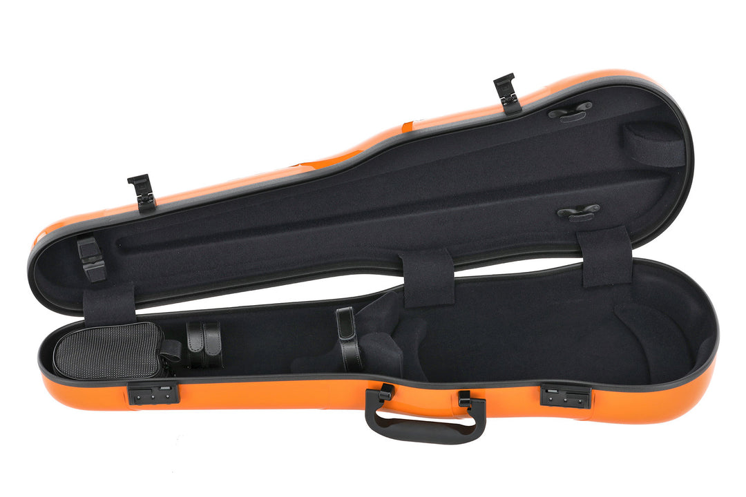 GEWA Estuches de Violines moldeados Form Air 1.7 - naranja alto brillo