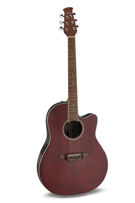 Guitarra electroacústica Applause AB24II CS Mid Cutaway - Ruby Red Satin (AB24-2S)