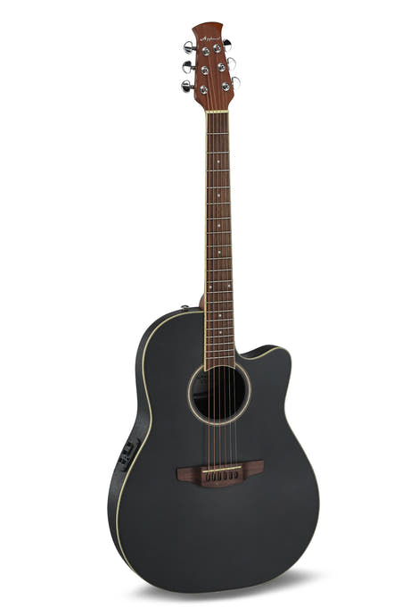 Guitarra electroacústica Applause AB24II CS Mid Cutaway - Black Satin (AB24-5S)