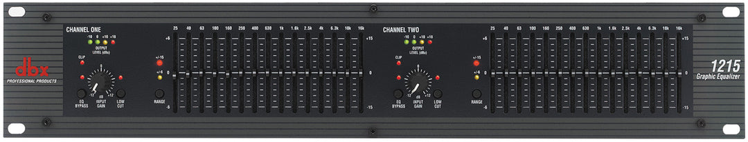 dbx 1215 Ecualizador Gráfico de 2x 15 Bandas