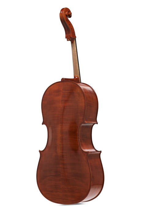 GEWA Europa Maestro violonchelo 4/4, barniz de alcohol maroon