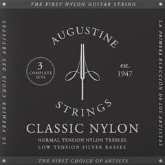 Cuerdas Augustine para guitarras clásicas Classic Label - 3 x Set Classic Black (normal/low)