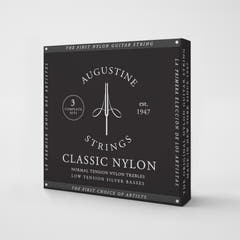 Cuerdas Augustine para guitarras clásicas Classic Label - 3 x Set Classic Black (normal/low)