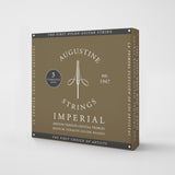 Augustine Strings for classic guitar Imperial Crystal Nylon medium - 3 x Set Imperial Red (medium/medium)
