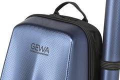 Mochila GEWA para estuche de violines Space Bag - Blue 4/4 - 3/4 (33 x 67 (with bow case 79 ) x 19 cm)