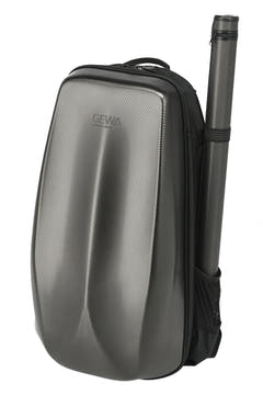 Mochila GEWA para estuche de violín Space Bag - Titanium 1/2 - 1/4 (33 x 63 (con estuche para arco 66 ) x 19 cm)