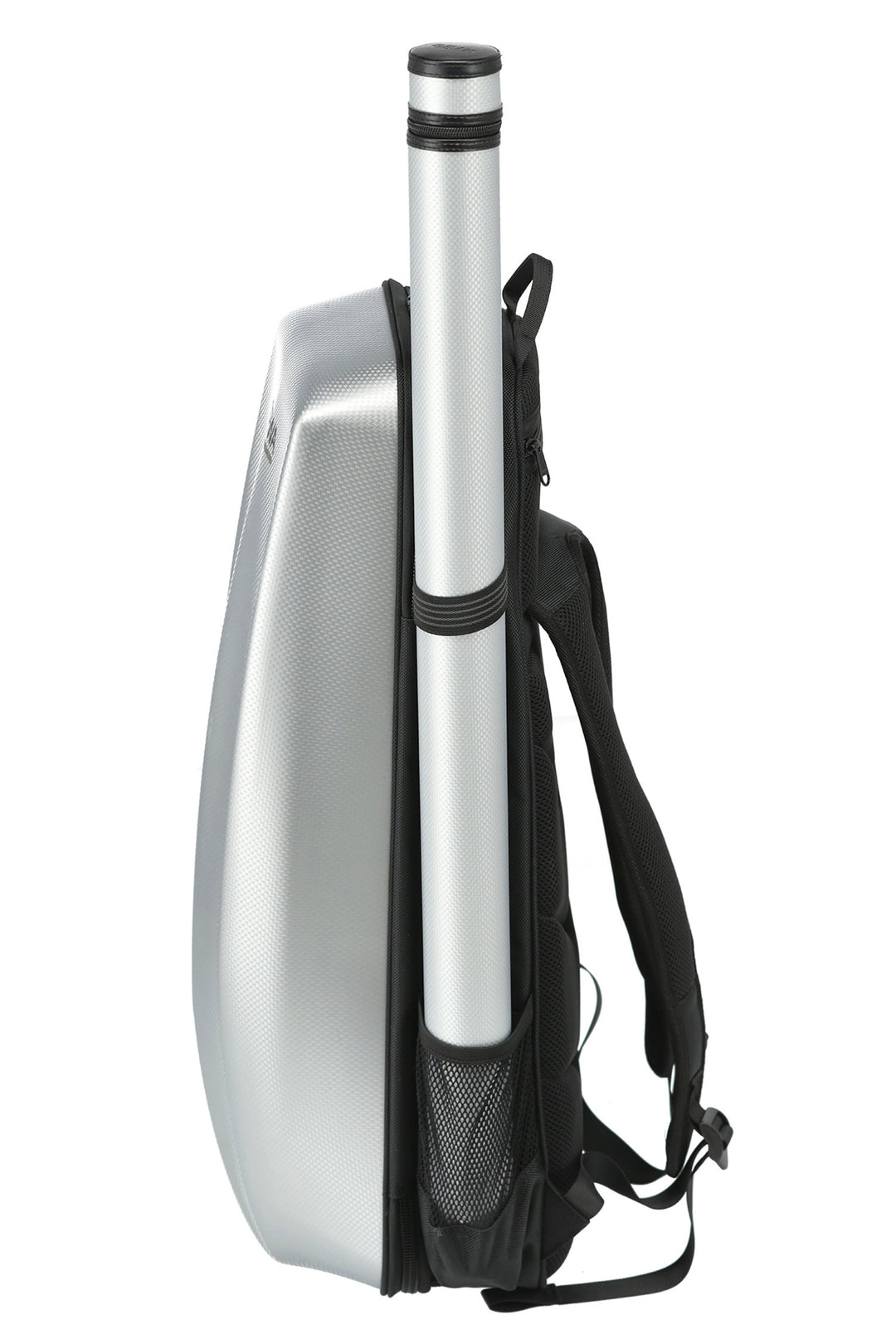 GEWA Mochila para funda de violín Space Bag - Silver 4/4 - 3/4 (33 x 67 (con funda para arco 79 ) x 19 cm)