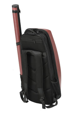 Mochila GEWA para estuche de violín Space Bag - Rojo 4/4 - 3/4 (33 x 67 (con estuche para arco 79 ) x 19 cm)