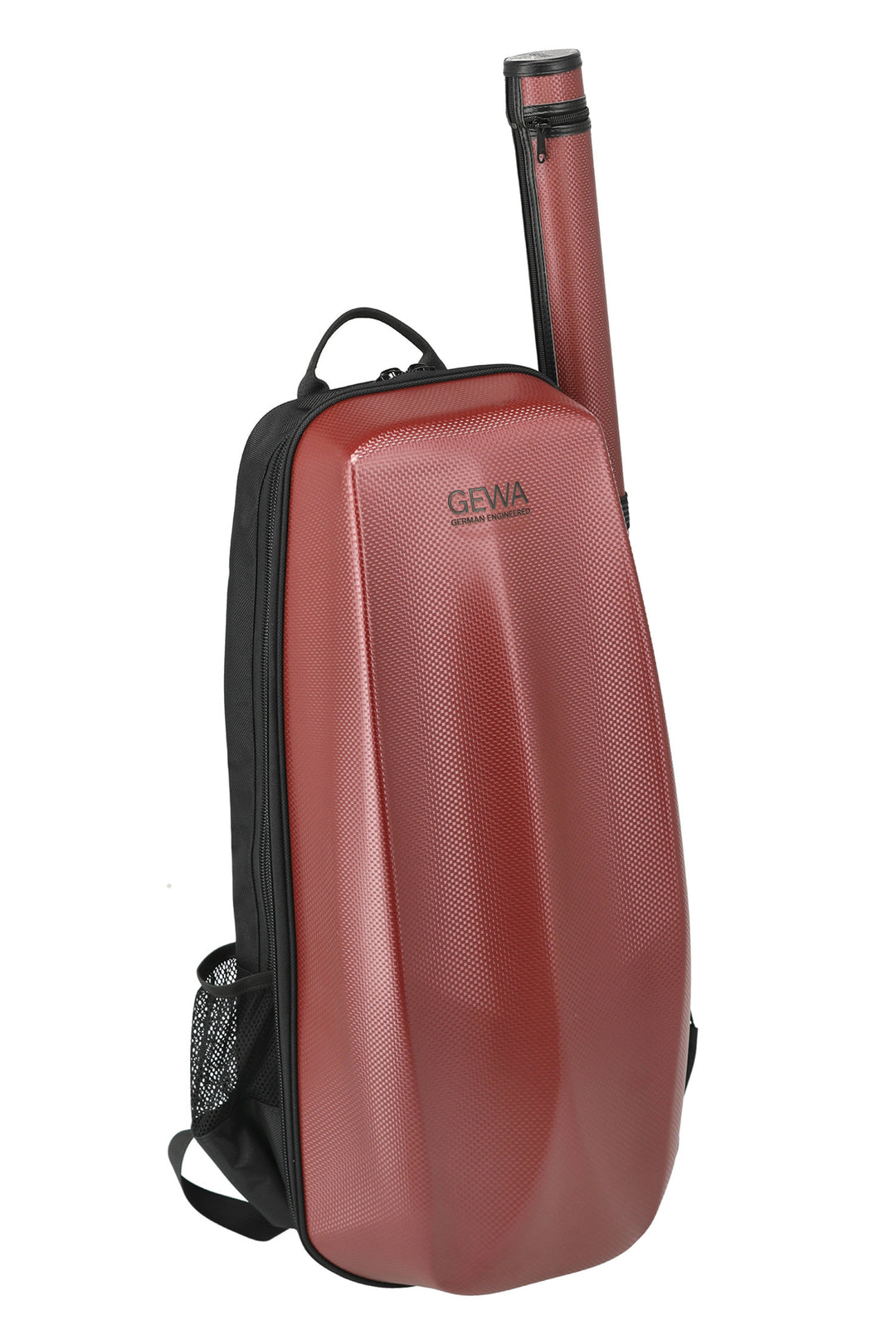 Mochila GEWA para estuche de violín Space Bag - Rojo 4/4 - 3/4 (33 x 67 (con estuche para arco 79 ) x 19 cm)