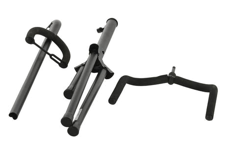 GEWA Classic soporte para guitarras, regulable en altura, negro
