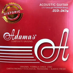 Adamas Historic Reissue 1717 cuerdas de guitarra, Extra Light .010-.047