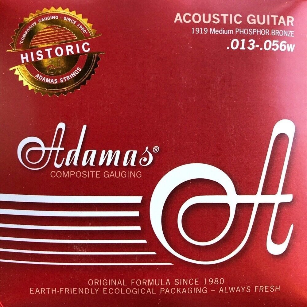 Adamas Historic Reissue 1919 cuerdas de guitarra, Medium .013-.056