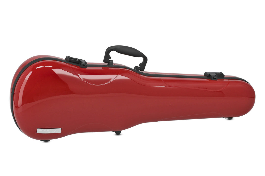 GEWA Form Cases de violín moldeados Air 1.7 - Rojo brillo intenso