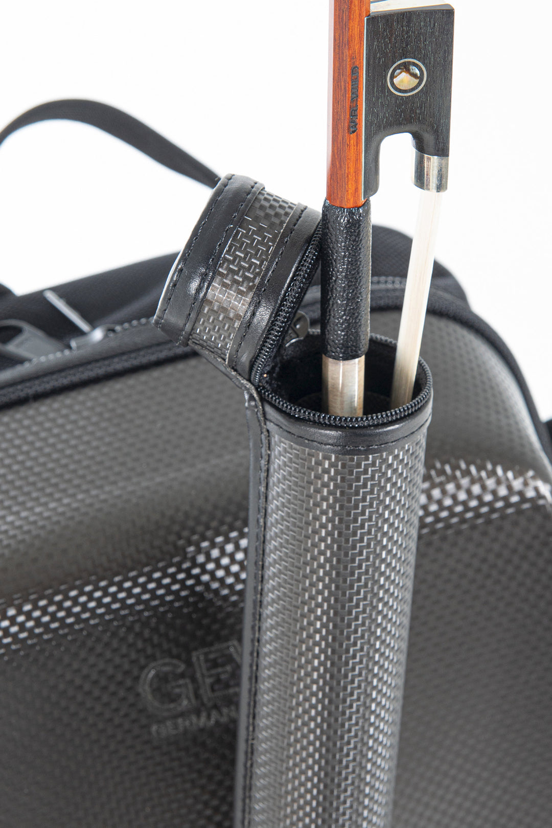 Mochila GEWA para estuche de violín Space Bag - Titanium 4/4 - 3/4 (33 x 67 (con estuche para arco 79 ) x 19 cm)
