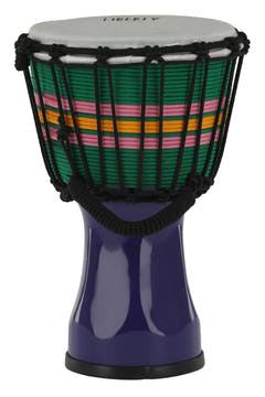 GEWA Djembé Liberty Series afinado con cuerda - 7" Purple