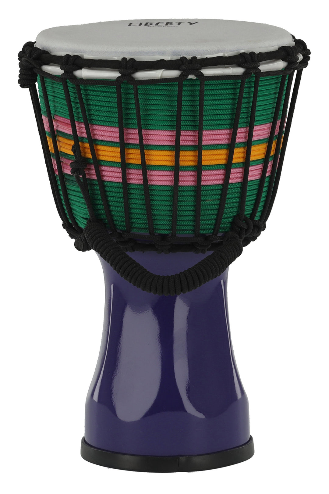 GEWA Djembé Liberty Series afinado con cuerda - 7" Purple