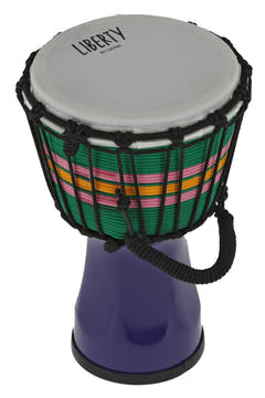 GEWA Djembé Liberty Series afinado con cuerda - 7" Purple