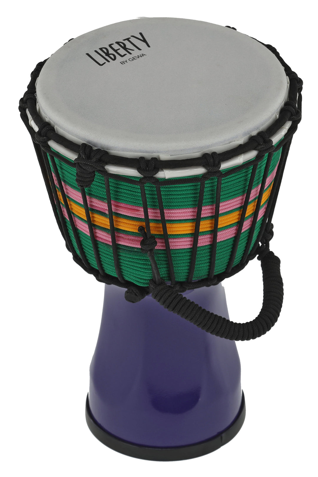 GEWA Djembé Liberty Series afinado con cuerda - 7" Purple