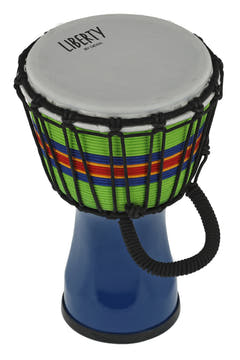 GEWA Djembé Liberty Series Afinado con cuerda - 7" Azul