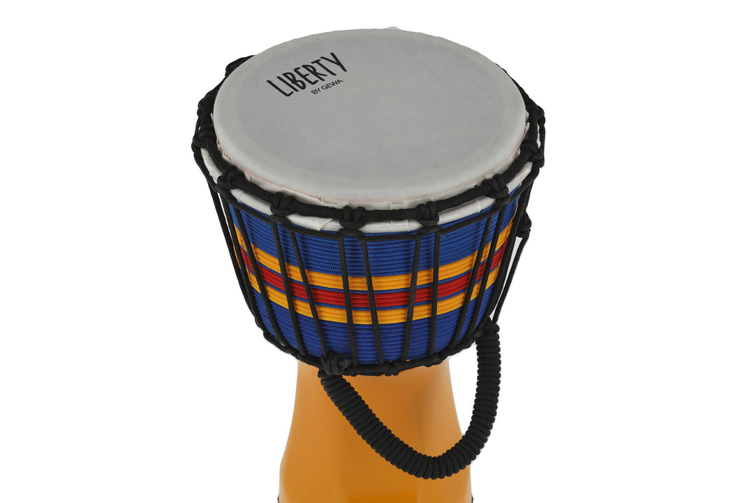 GEWA Djembé Liberty Serie Afinado con cuerda - 7" Amarillo