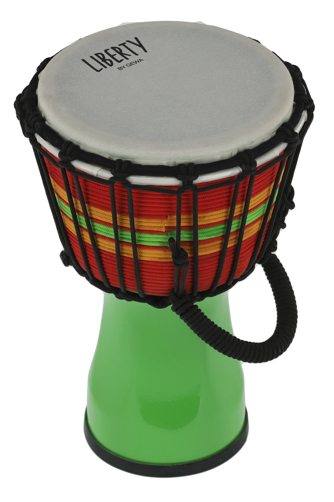GEWA Djembé Liberty Series afinado con cuerda - 7" verde