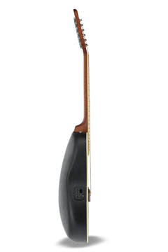 Applause AB2412II guitarra electroacústica de 12 cuerdas, Black Satin