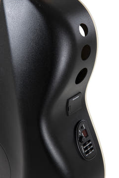 Ovation E-Acoustic Guitarras Celebrity Elite Deluxe Deep Contour - Black Satin (CDX40-5-G)