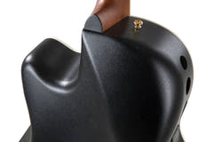 Ovation E-Acoustic Guitarras Celebrity Elite Deluxe Deep Contour - Black Satin (CDX40-5-G)