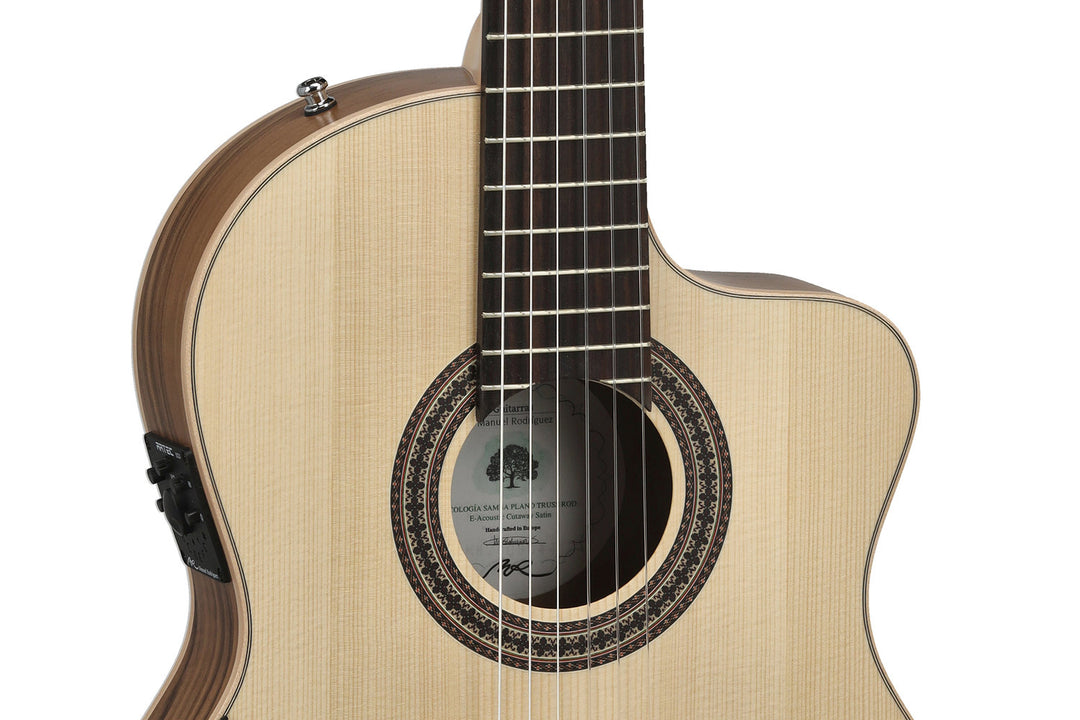 Manuel Rodriguez ECOLOGÍA Series Samba Electro-Acoustic - E-Acoustic Samba Plano (Cutaway, alma)