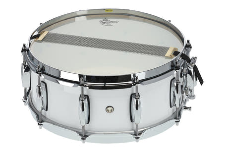 Caja Gretsch Renown Maple 14" x 5,5", Piano White