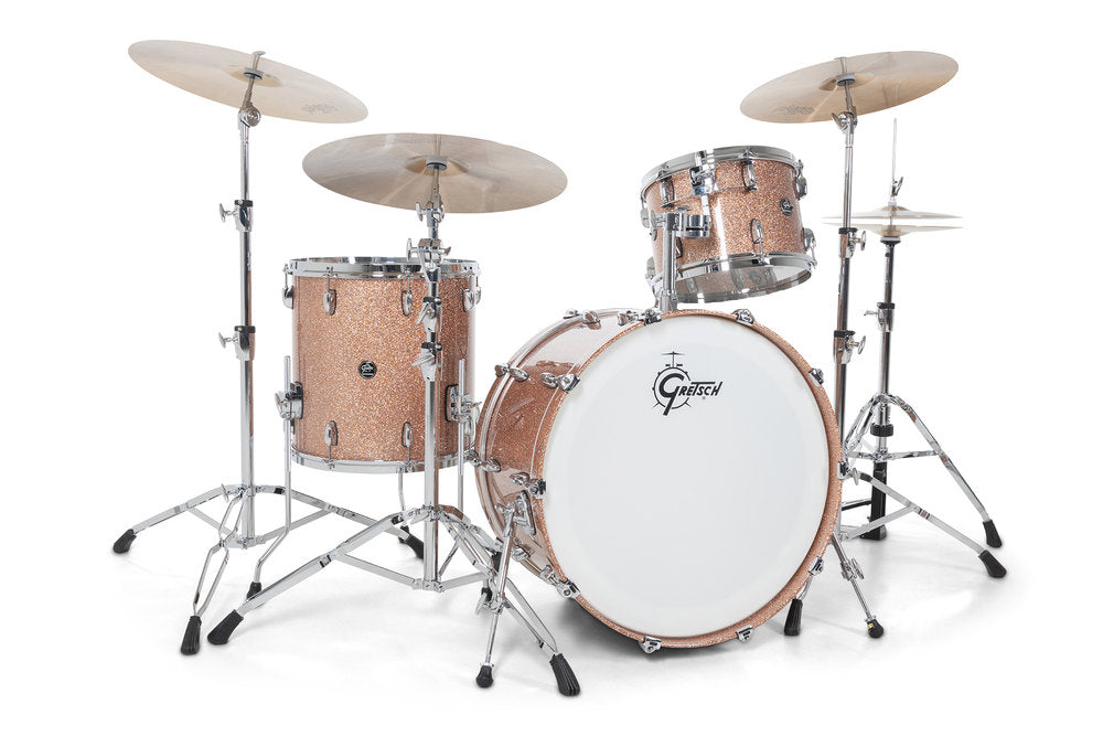 Gretsch Renown Maple 3-delt shell set 24", Champagne Sparkle
