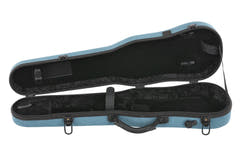 GEWA Form estuche de violín moldeado BIO A - azul