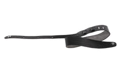GEWA Premium Plain 70 correa de guitarra con Security Locks, negra, granulada