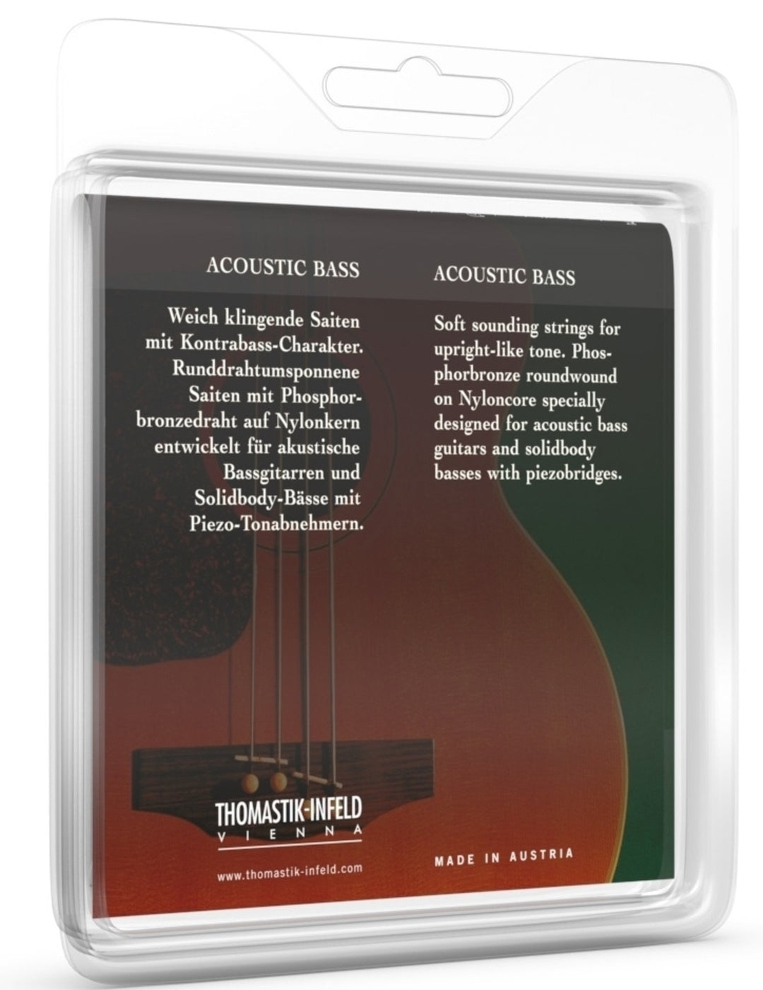 Thomastik-Infeld Cuerdas para bajo acústico Phosphor Bronze - Set (4 cuerdas)