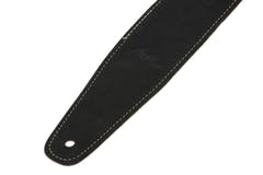 Correa de guitarra GEWA Regular 70 de cuero, Satin Black