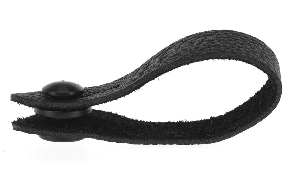 Lazo GEWA Tie Strap para correa de guitarra, cuero, negro