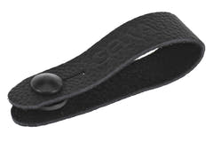 Lazo GEWA Tie Strap para correa de guitarra, cuero, negro