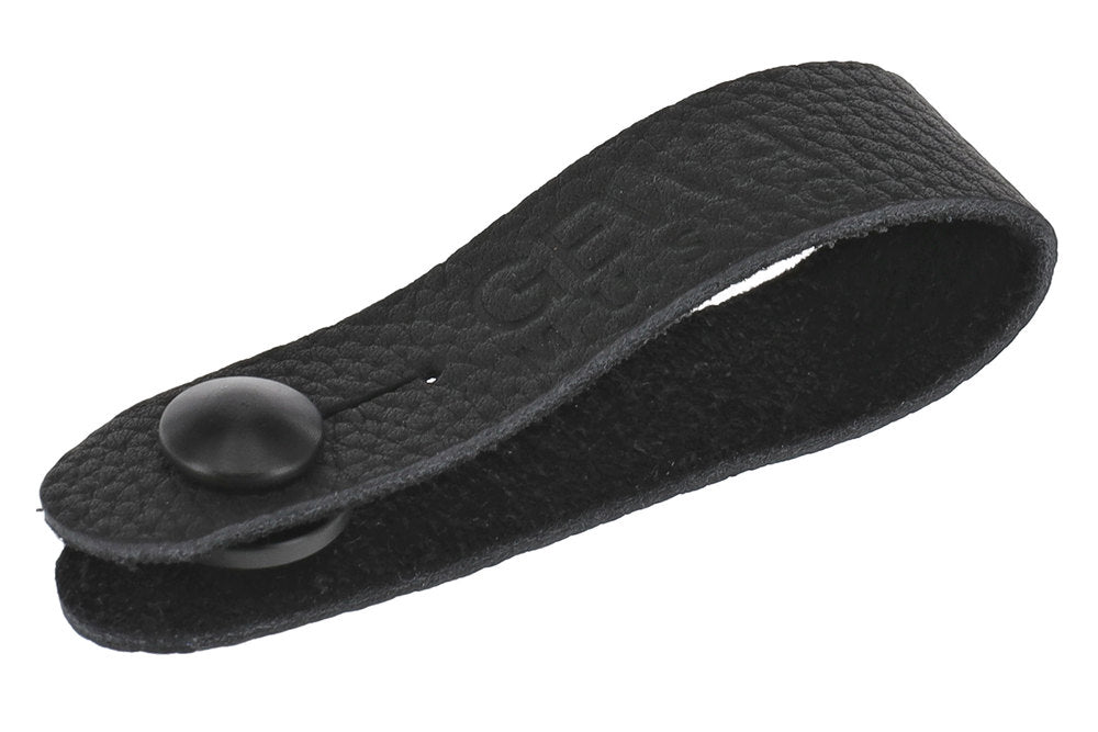 Lazo GEWA Tie Strap para correa de guitarra, cuero, negro