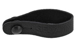 Lazo GEWA Tie Strap para correa de guitarra, cuero, negro