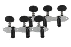 GEWA mecanismo de afinación para guitarras clásicas, cromado