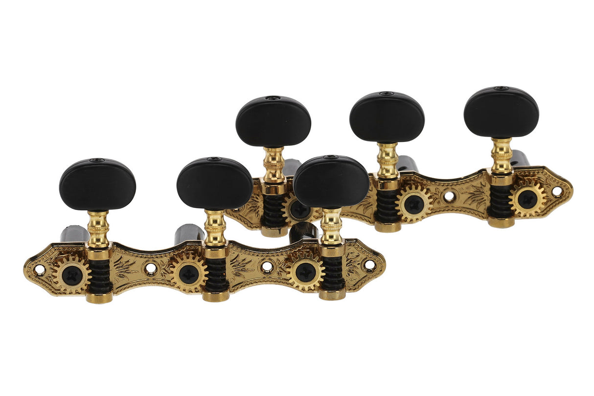 GEWA machine heads Classical guitar - Set gold coloured (without lyra)