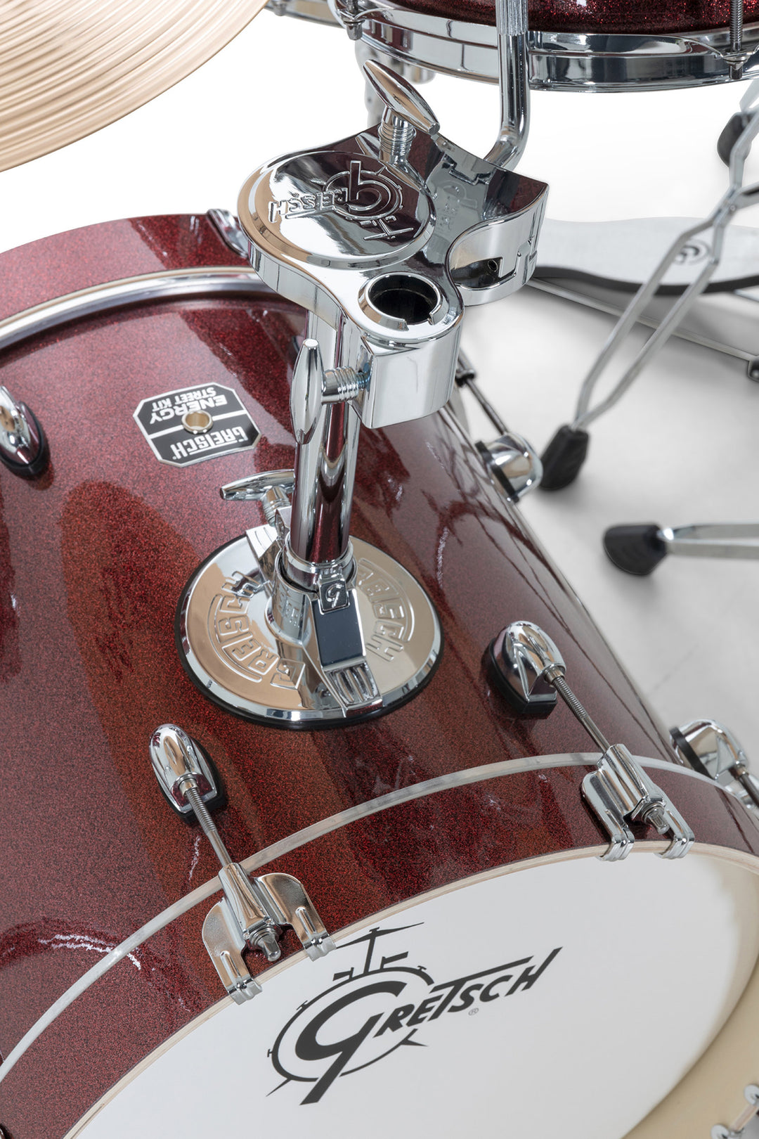 Gretsch set de cascos Energy Street Kit - Ruby Sparkle