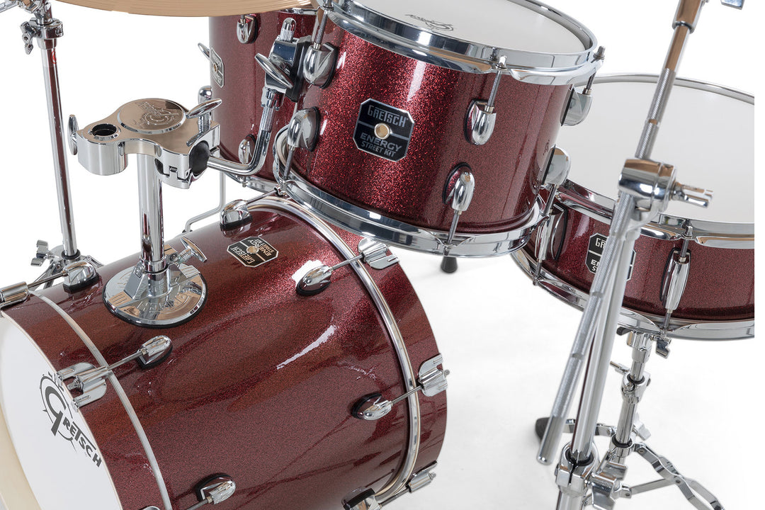 Gretsch set de cascos Energy Street Kit - Ruby Sparkle