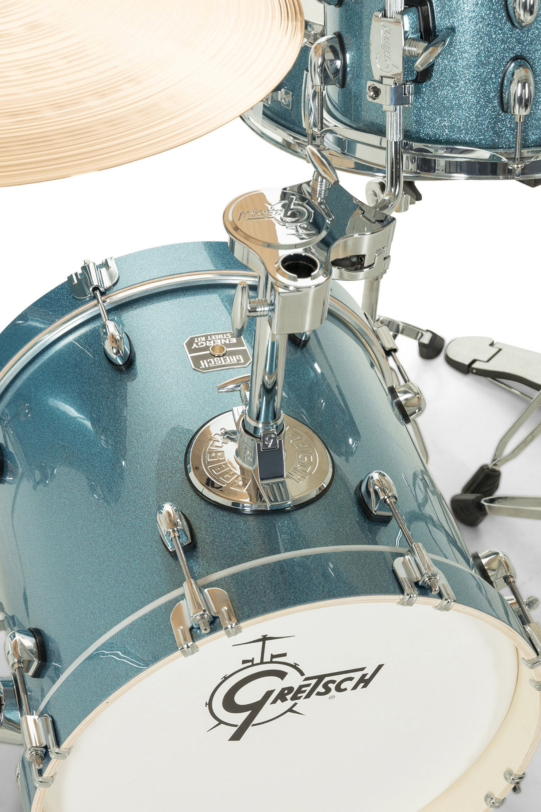 Gretsch set de cascos Energy Street Kit - Blue Sparkle