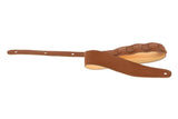 Correa de guitarra GEWA Regular 70 de cuero, Wet Sand