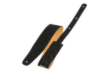 Correa de guitarra GEWA Regular 70 de cuero, Satin Black