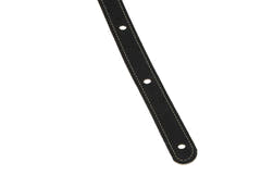 Correa de guitarra GEWA Regular 70 de cuero, Satin Black