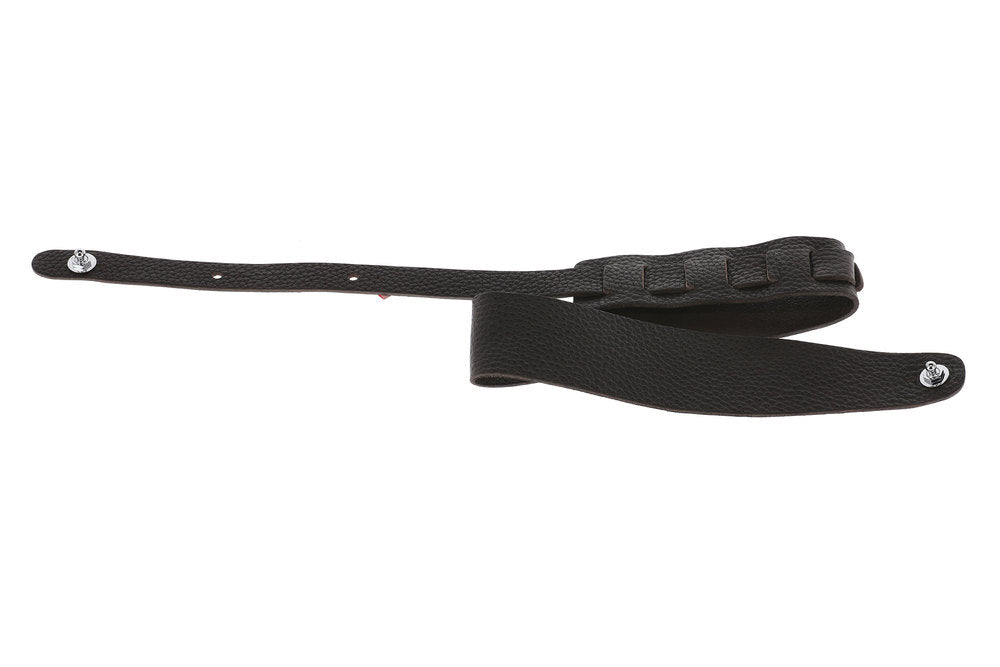 GEWA Premium Plain 70 correa para guitarra con Security Locks, marrón chocolate